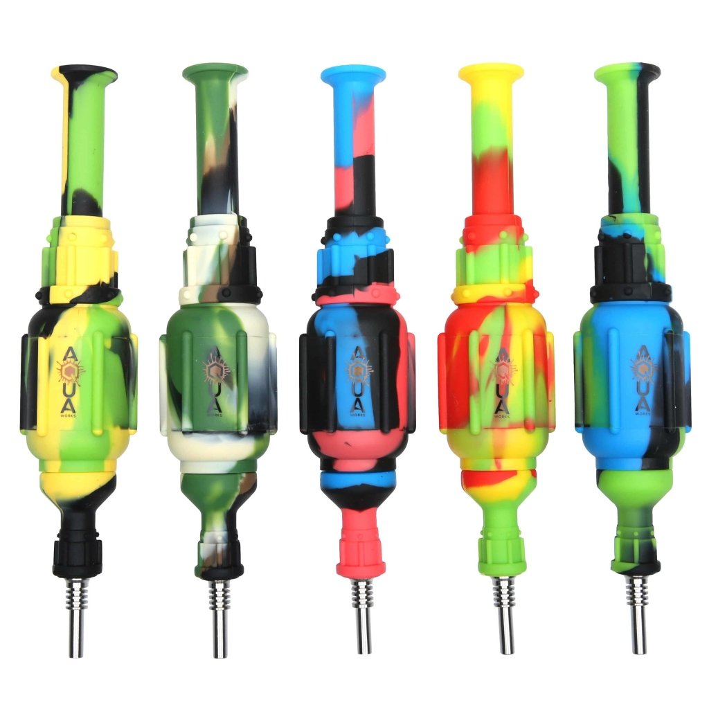 Silicone Nectar Collectors by AQUA Works Glass – Aqua Lab Technologies